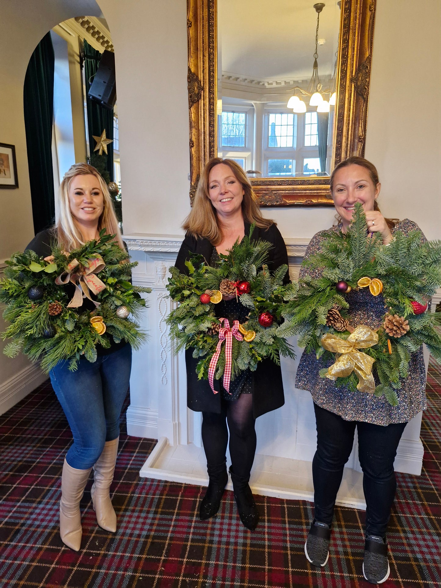 Christmas Wreath Workshop - The Badger, Ponteland - Saturday 29th November 2025 5pm - 7.30pm