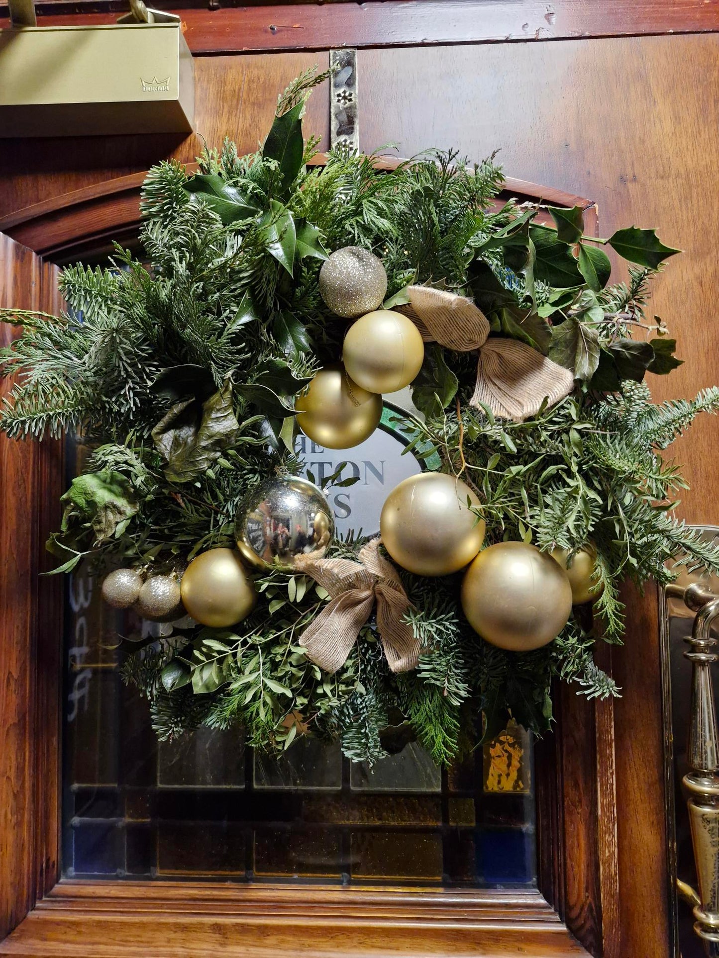 Christmas Wreath Workshop - The Badger, Ponteland - Saturday 29th November 2025 5pm - 7.30pm