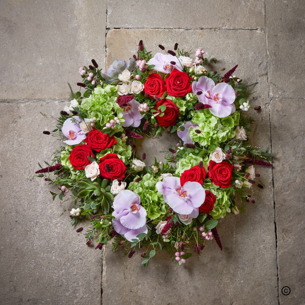 Bespoke Wreath Funeral Tribute