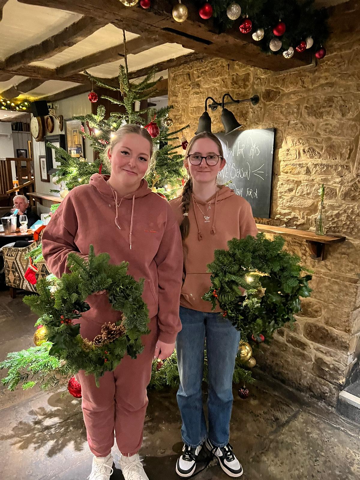The Badger, Ponteland - Christmas Wreath Workshop - Friday 27th November 2026 7pm - 9.30pm