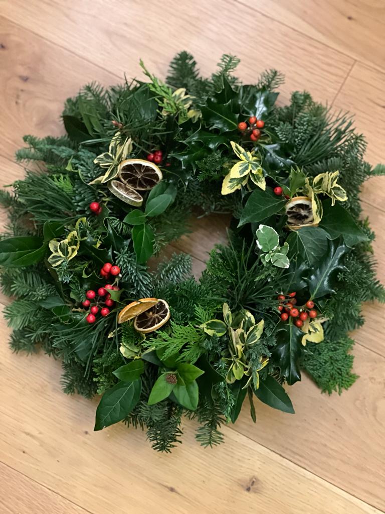 The Coach and Horses, Wideopen - Christmas Wreath Workshop - Tuesday 17th November 2026 7pm - 9.30pm