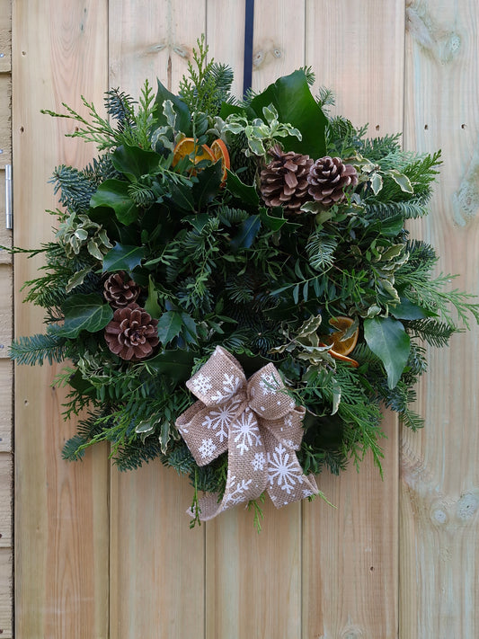 Christmas Wreath Workshop - The Badger, Ponteland - Saturday 29th November 2025 5pm - 7.30pm