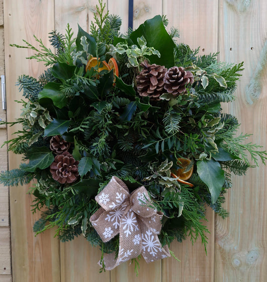Christmas Wreath Workshop - The Badger, Ponteland - Saturday 29th November 2025 1pm - 3.30pm