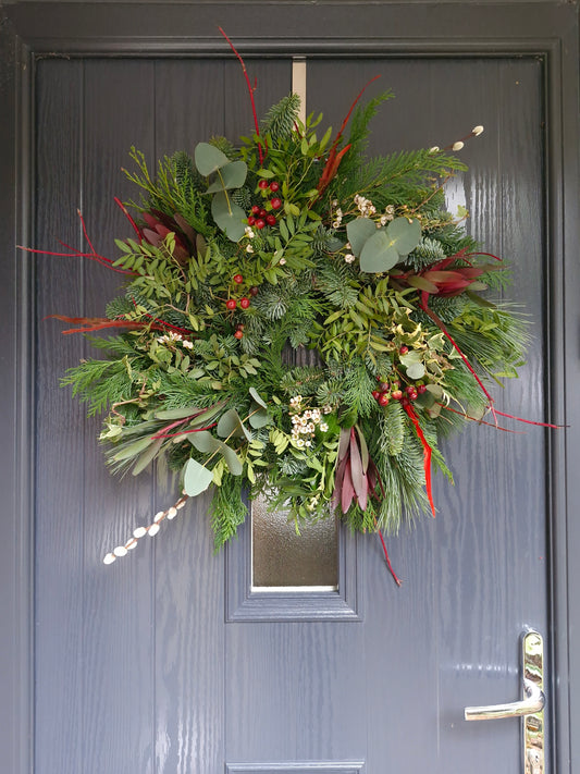 The Badger, Ponteland - Christmas Wreath Workshop - Sunday 7th December 4pm - 6.30pm