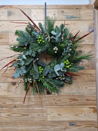 The Badger, Ponteland - Christmas Wreath Workshop - Saturday 28th November 2026 1pm - 3.30pm